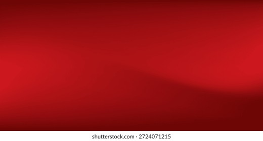 Fondo degradado rojo Abstractas, luz y sombra en el telón de fondo con dimensiones, pared tonal caliente con color intenso, Fondo de pantalla Horizontal.eps,10