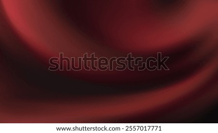 Abstract Red Gradient Background, Swirling Dark Crimson Hues