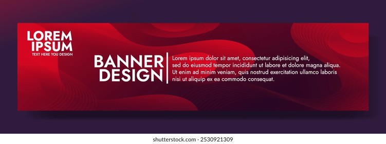 Abstract Red Gradient Background Template