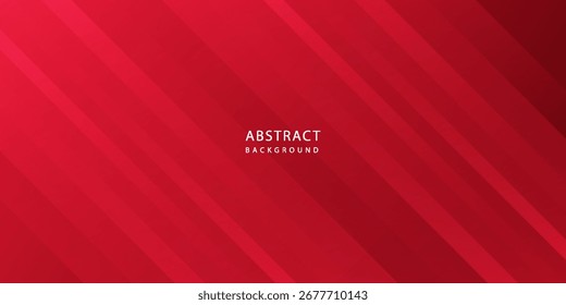 Abstract red gradient background with transparent circles and diagonal lines. Elegant, modern, and energetic design, .vector illustration eps10