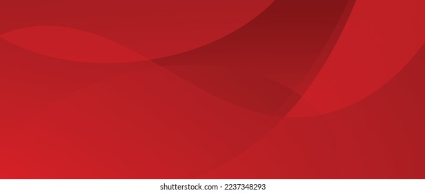 Abstract red gradient background vector. Modern style wallpaper design with organic shapes, lines, waves, curve. Illustration for Chinese New Year, ads, sale banner, business and packaging design.