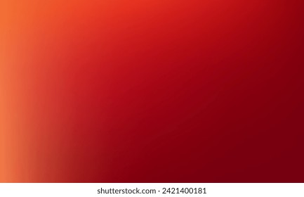 Abstract red gradient blurred background. Ready to apply to your design. Vector illustration.