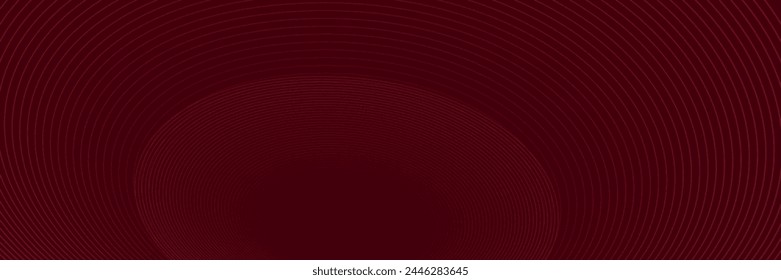 Abstract red gradient circles background. Modern simple overlap geometric pattern creative design. Minimal red curve shapes texture element. Suit for cover, poster, website