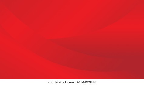 Abstract red gradient color wave line background. Wallpaper design
