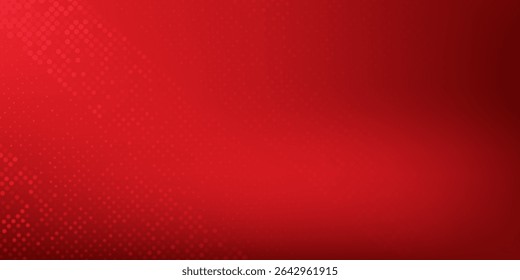 Abstract Red Gradient with Dots. Modern aesthetic theme
