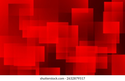 Abstract red gradient geometric background design. Eps10 vector