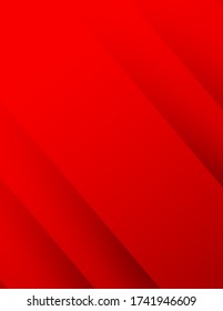 Abstract. red gradient geometric overlap shape background. vector.