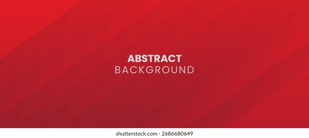 Fundo de forma geométrica de gradiente vermelho abstrato