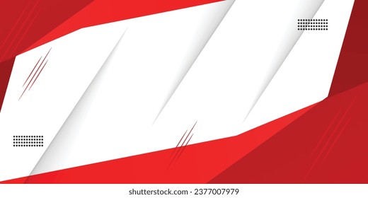 Abstract red gradient geometric with stripe line on white background. modern futuristic sport and technology banner concept.vektor abstract and background textures