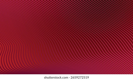 Gradiente rojo Abstractas con fondo de línea de rayas para diseño moderno audaz, interfaz de usuario de Web y visuales digitales