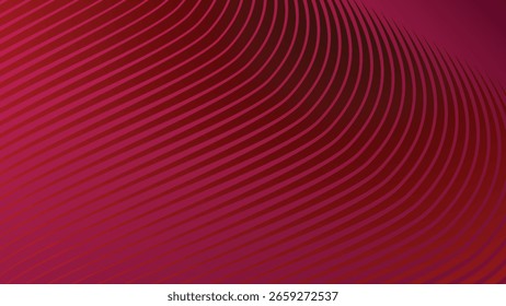 Gradiente vermelho abstrato com plano de fundo de linha de listras para design moderno arrojado, interface de usuário da Web e visuais digitais