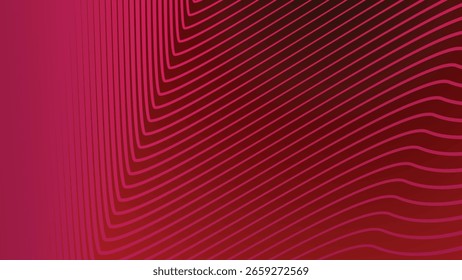 Abstract Red Gradient with Stripes Line Background for Bold Modern Design, Web UI, and Digital Visuals