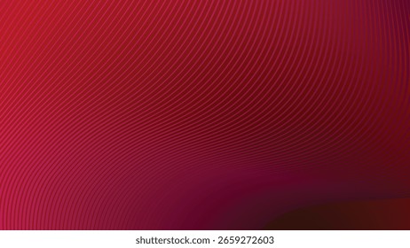 Abstract Red Gradient with Stripes Line Background for Bold Modern Design, Web UI, and Digital Visuals