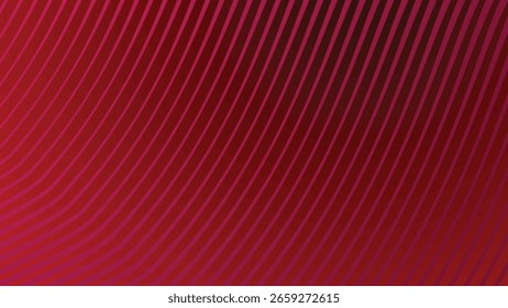 Gradiente vermelho abstrato com plano de fundo de linha de listras para design moderno arrojado, interface de usuário da Web e visuais digitais