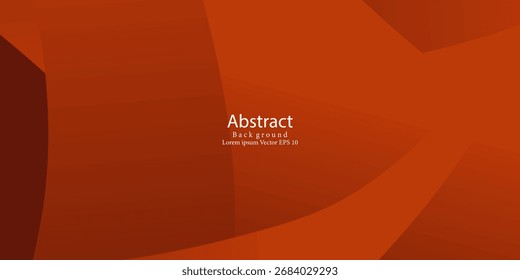 Abstract Red Gradient Wave Background. Modern Trendy design in Vector Illustration