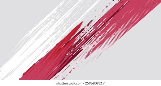Abstract red and gray grunge texture dirty background design. eps 10