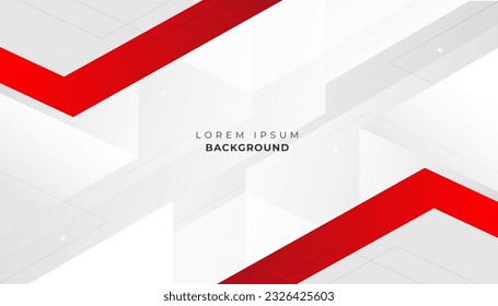 Abstract red gray gray white blank space modern futuristic background vector illustration design. 