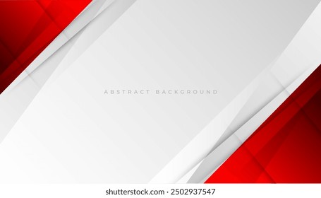 Abstract red gray gray white blank space modern futuristic background vector illustration design.