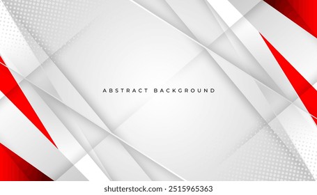 Abstract red gray gray white blank space modern futuristic background vector illustration design. Vector illustration design for presentation, banner, cover, web, card, poster, wallpaper	