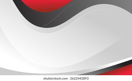 Abstract red gray gray white blank space modern futuristic background vector illustration design. Vector illustration design for presentation, banner, cover, web, card, poster, wallpaper
