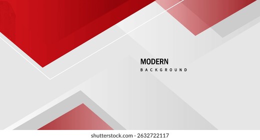 Abstract red gray gray white blank space modern futuristic background vector illustration design.