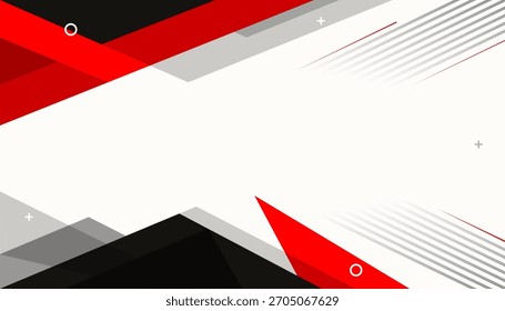 Abstractas rojo gris gris blanco espacio en blanco moderno diseño de Ilustración vectorial de fondo futurista. Diseño de la Ilustración vectorial para la presentación, Anuncio, cubierta, Web, tarjeta, cartel, Fondo de pantalla