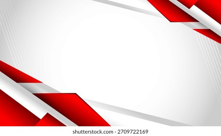 Abstractas rojo gris gris blanco espacio en blanco moderno diseño de Ilustración vectorial de fondo futurista. Diseño de la Ilustración vectorial para la presentación, Anuncio, cubierta, Web, tarjeta, cartel, Fondo de pantalla