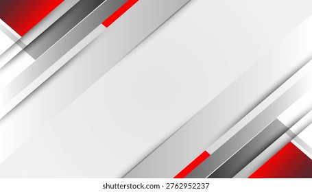 Abstractas rojo gris blanco