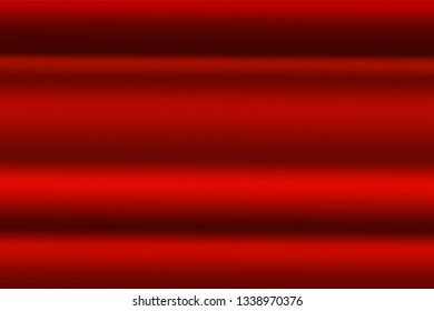 Abstract red gredient metal color theme satin texture background. Lighting effects of flash. Blurred vector background with light glare, EPS10 illustration.