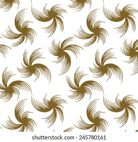 Abstract red and green background. Drawing by hand.