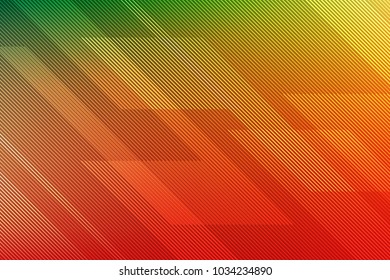 abstract red and green background with lines.