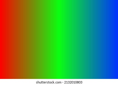 Abstract red green blue gradient background. Vector illustration