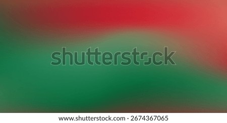 Abstract red and green liquid gradient. Mesh effect background
