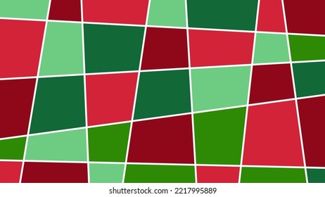 abstract red and green pattern background with geometric shape for modern graphic design