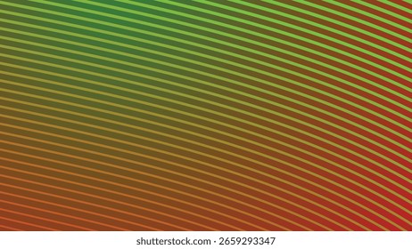 Abstract Red and Green with Stripes Line Background for Modern Digital Design UI and Creative Visuals