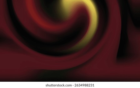 Design de luz de espiral vermelho e verde abstrato com brilho e padrão de ondas energéticas