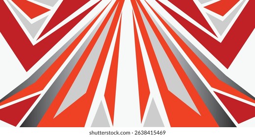 Abstract red and grey corporate background. Vector design