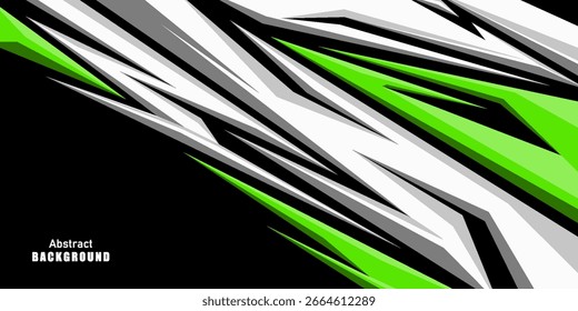 Abstract red grey geometric stripes background. Car decal wrap design