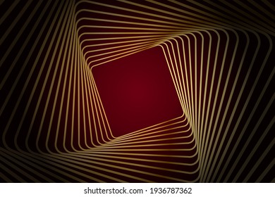 Abstract red grey gold arrow metallic direction luxury overlap design modern futuristic background vector illustration.