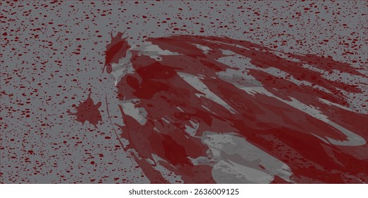 Abstractas rojo y gris grunge textura sucio diseño de fondo
