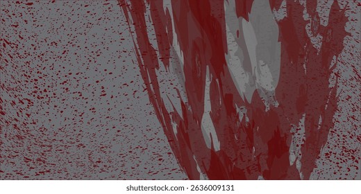 Abstractas rojo y gris grunge textura sucio diseño de fondo