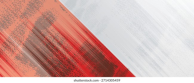 Abstractas rojo y gris grunge textura sucio diseño de fondo