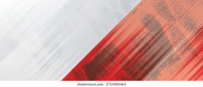 Abstractas rojo y gris grunge textura sucio diseño de fondo