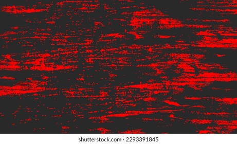 Abstract Red Grunge Texture Design In Black Background