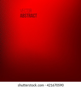 Abstract red halftone background. Dotted vector illustration. Business presentation concept