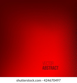 Abstract red halftone background. Dotted vector illustration. Business presentation concept