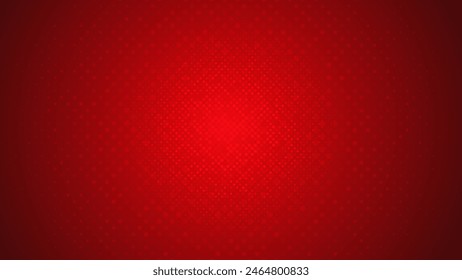 Abstractas fondo de puntos de semitono rojo