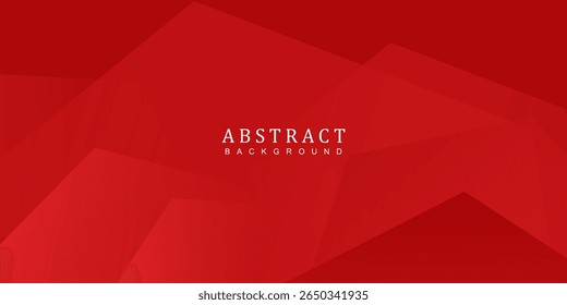 Fondo de hexágono rojo Abstractas. Diseño de patrón geométrico simple. Vector