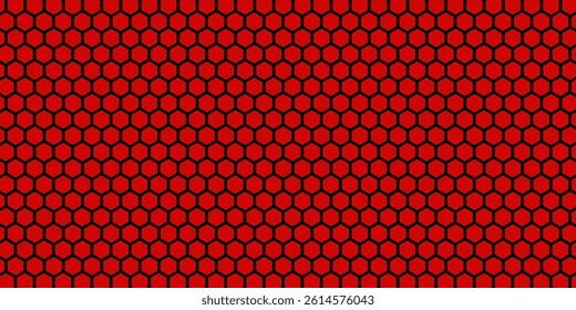 Abstract red hexagon elegant background vector illustration, banner business product present