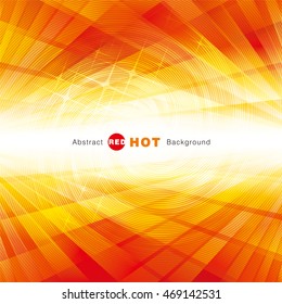 Abstrakter, roter, heißer Sommerperspektivhintergrund.